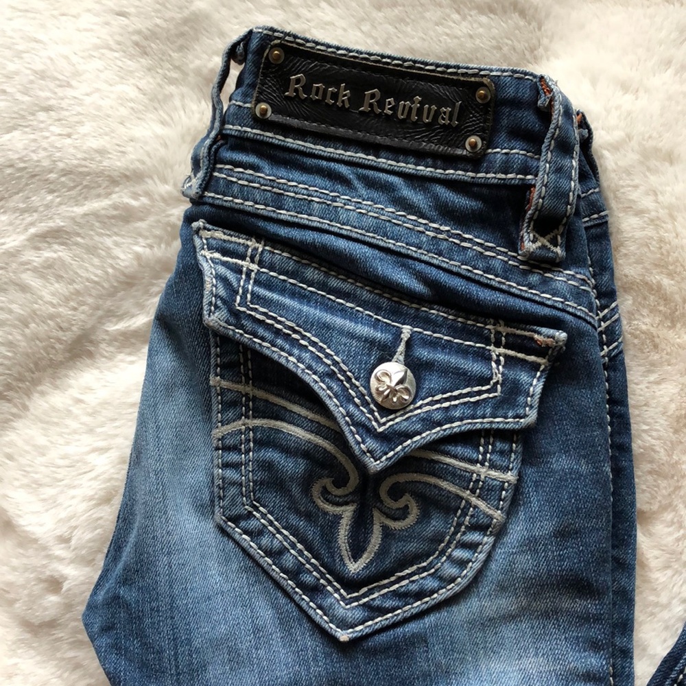 Rock Revival Heather boot cut jeans